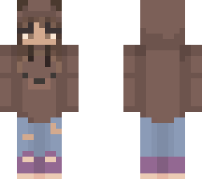 girl in bear hoodie :) v2