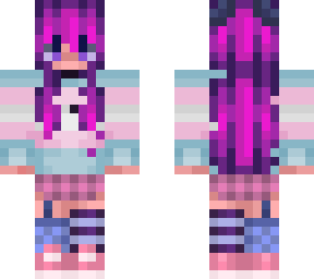 girl with trans jumper