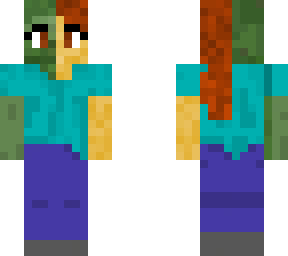 half zombie girl