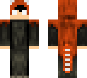 halloween red panda boy