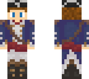 king horn in his uniform.