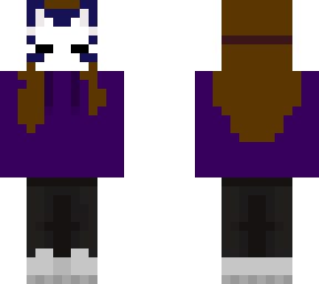 kitsune masked girl (but a little different)