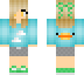 main skin sky blue w/o goggles