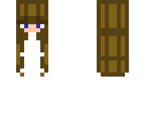 my abysmal attempt at making hair