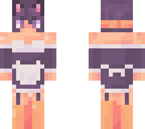 narancia in a maid dress + cat ears