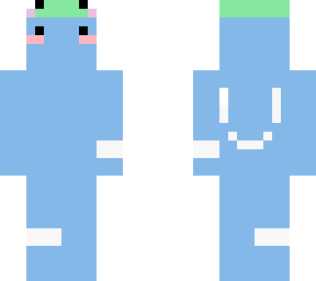 one blue boy