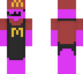 pink mcdonald worker