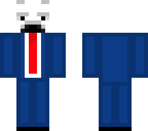 poler bear in a suit