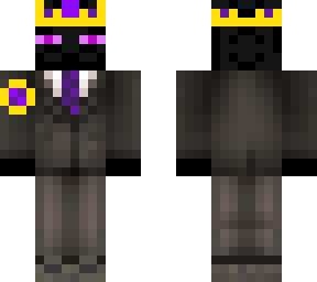 prisminti in a suit with a crown