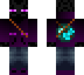 prisminti with a axe in a hoddie