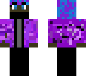 purple and blue guy