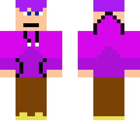 purple and pink