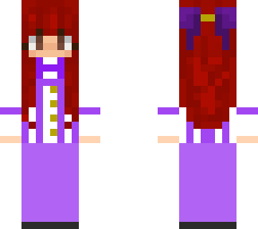 purple dapper dan w/ bow