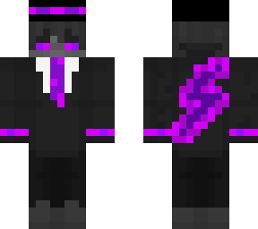 purple demon businessman