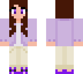 purple girl