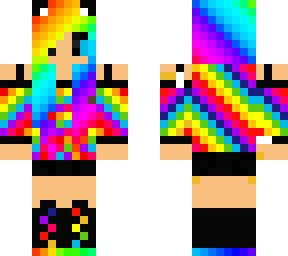 rainbow girl