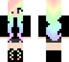 rainbow goth