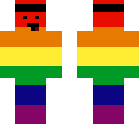 rainbow guy with headband