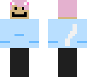 random skin with cat ears