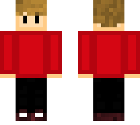 red sweater man