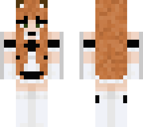 redhead cat maid girl
