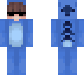 stitch boy with glasses