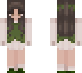 sweater vest in green <3