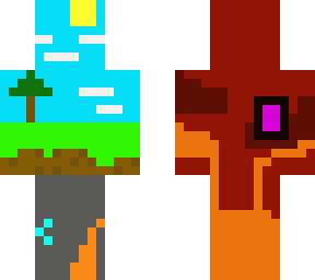 the world of minecraft
