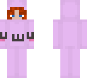 uwu pink hoodie