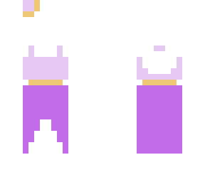 violet dress