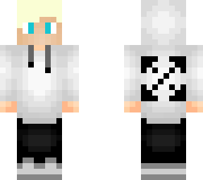 white and blonde