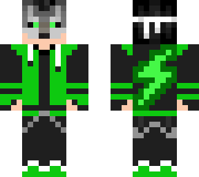 wolf mask skin for light