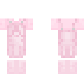 ~pink overall dress~