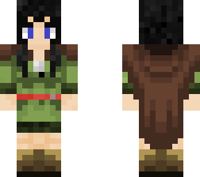 adventurer green cloak