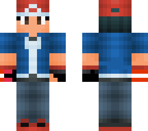 ash with a pokeball