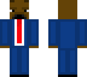 bear in a suit