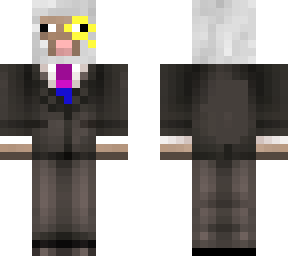 bi sheep in a suit