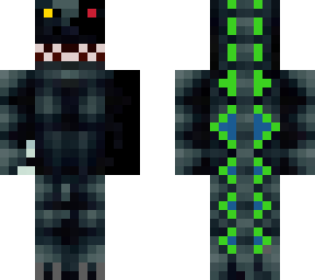 bionic godzilla with laser on arm