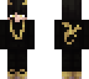 black/gold demon
