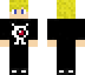 blonde guy with eyeball shirt