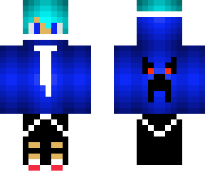 blue gamer boy