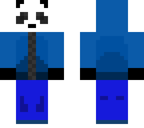 blue hoodie panda xklp valpp