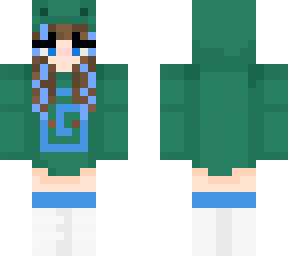 blue karl froggo girl