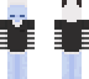 blue panda man