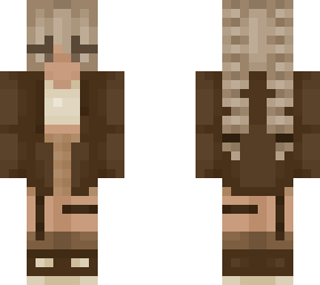 brown aesthetic girl