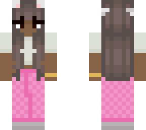 brown pajama girl