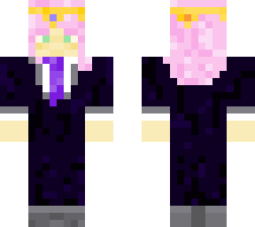 cool chick in a suit