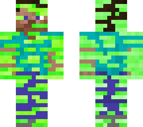 corupted or glitched steve?