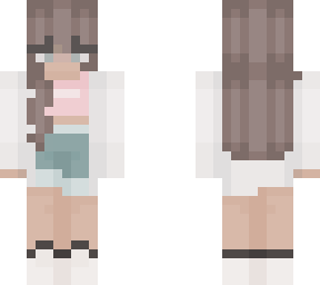 cotton candy, water, snow, and night sky // skin for my base!