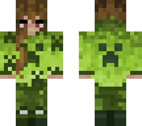 creepergirl by creeperbaguette (inspired by @popccola)